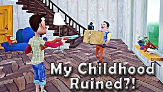 My Childhood Ruined?? HELLO NEIGHBOR Mod Kit Gameplay