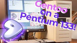 Gentoo Linux on a 133Mhz Pentium feat. Linux 6 and NsCDE.. Again  WGEX