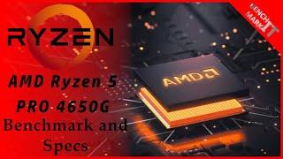 AMD Ryzen 5 PRO 4650G   Benchmark and Specs
