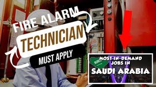 Saudi Arabia jobs  New jobs ksa  Fire alarm technician jobs