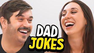 Dad Jokes  Dont Laugh Challenge  Abby vs Matt  Raise Your Spirits