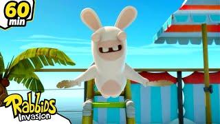 RABBIDS INVASION  1H The Rabbids Are Flying   Cartoon for kids  Animaj Kids