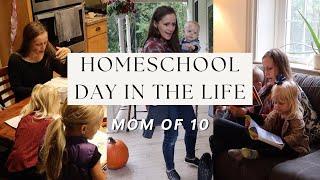 Homeschool Day in the Life  Mom of 10