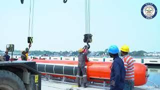 Maiden Surface run of High Endurance Autonomous Underwater Vehicle HEAUV by CSL & DRDO