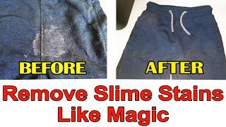 How To Remove Slime From cloths Like a Magic  Hindi \ Urdu  Mommy & Munchkin