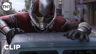Ant-Man and The Wasp Scott Lang Hope Van Dyne and Ava Starr Car Chase CLIP  TNT