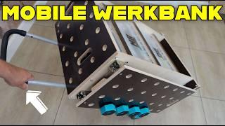 MOBILE Werkbank selber bauen Mit SACKKARRE & EUROBOXEN