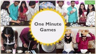 8 One Minute Games  Indoor Games for kids and adults  birthday party games  Kitty Party Games