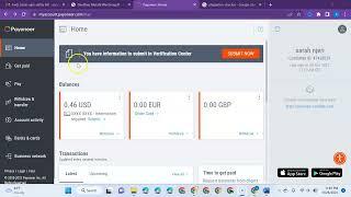 To Get Your Payoneer Physical Card Shipping Approved You Need To Submit Verification Documents