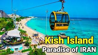 IRAN  Walking In Very Luxury Island  Kish Island Vlog ایران