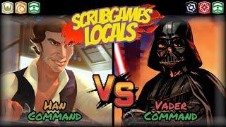 Star Wars Unlimited Best of 3 Webcam Locals Round 1 - Han Command Vs Vader Command SWU