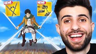 The ATTACK ON TITAN Update in Fortnite