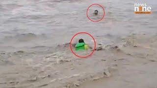 Uttarakhand Police Rescues Devotee Swept Away by Gangas Swift Currents  News9