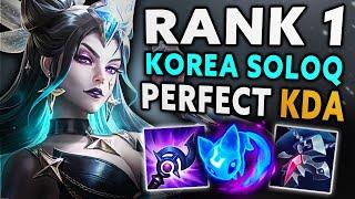 This Syndra is RANK 1 in Korea and has a 74% WR