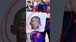 Dembele betrayed Barcelona.