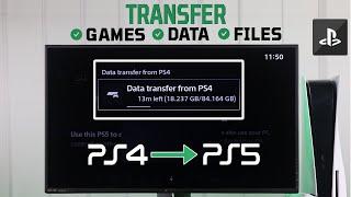 How to Transfer Games From PS4 to PS5 All Data