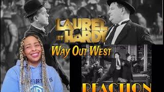 Laurel and Hardy - WAY OUT WEST 1937 Reaction