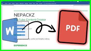 Best free pdf converter tool - Smallpdf  Convert word to pdf easily online & Free