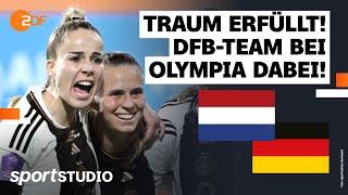 Niederlande – Deutschland Highlights  UEFA Women’s Nation League 202324  sportstudio