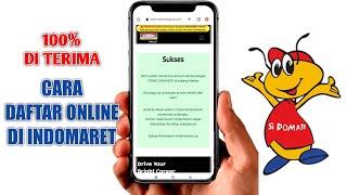 CARA LENGKAP DAFTAR KERJA ONLINE DI INDOMARET