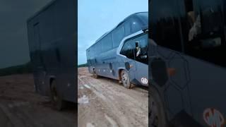 BEGINI JADINYA KALO BUS KARYAWAN DIBAWA OFFROAD 