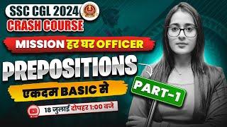 Important Preposition Questions With Tricks Part-1  SSC CGL 2024  English Classes By Ananya Mam