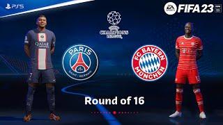 FIFA 23 - PSG Vs Bayern Munich - UEFA Champions League  PS5™ Next Gen 4K60fps