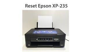 Reset Epson XP 235 Wicreset Key