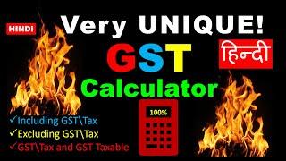 VERY UNIQUE GST Calculator  EazyAUTO4 Excel to Tally  exceltotally
