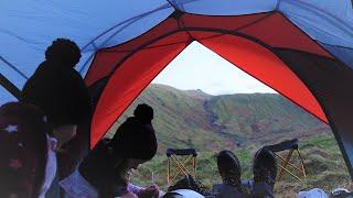 Winter Wild Camping in the Mountains with kids  Lake District UK