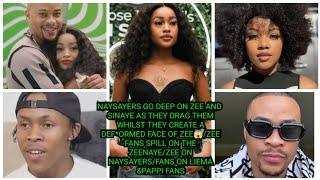 NAYSAYERS GO DEEP ON ZEE AND SINAYE AS THEY DRAG THEMZEE ON NAYSAYERSFANS ON LIEMA &PAPPI FANS