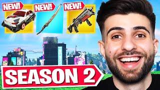 FORTNITE SEASON 2 IS HERE New Mega City New Pump Katana