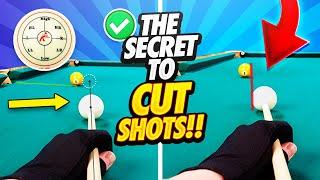 Pool Lessons - The Secret to Extreme Cut Shots