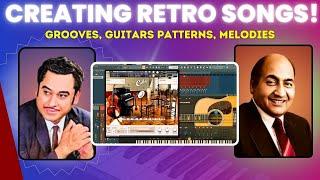 How to Create RETRO SONGS - A COMPLETE GUIDE Groove Patterns + Guitar + Free VST + MIXING