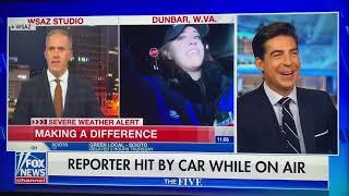 WSAZ Reporter Hit By Car on Live TV — as seen on Fox News The Five