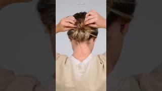 EASIEST LOW MESSY BUN