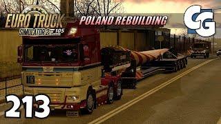 ETS2 - Ep. 213 - Wind Turbine Blade Special Transport - ETS2 Poland Rebuilding Gameplay