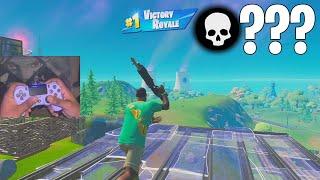 High Elimination Solo Squads 4K Gameplay + PS4 HANDCAM Fortnite PC