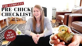 CHICK SUPPLIES CHECKLIST 101  What You Need PRIOR To Buying Baby Chickens  BACKYARD POULTRY CARE