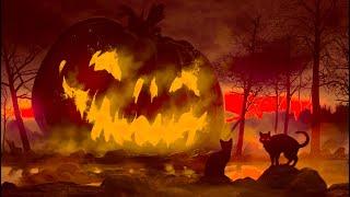 2024 Best Halloween Music song MIX Jack o lantern animation