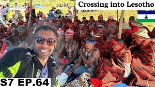 Crossing into Smallest Country of Africa Lesotho  S7 EP.64  Pakistan to South Africa