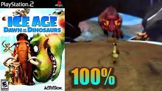 Ice Age Dawn Of The Dinosaurs 19 100% PS2 Longplay