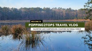 Rooftop Tent Camping at Valentine Lake  Kisatchie National Forest  USFS Campground  Louisiana