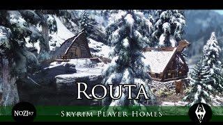 TES V - Skyrim mods Routa - Stormcloak and Warrior cabin by Elianora