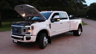 2020 Ford F450 Platinum 4x4 6.7 powerstroke luxury hauler