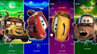 ️ Cursed Miss Fritter vs Lightning Mcqueen vs Cruz Ramirez vs Tow Mater Coffin Dance 🪩