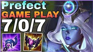 LUX Gameplay #2  -This Korean Runes Lux is broken l Perfect Game 707 l League of Legends l
