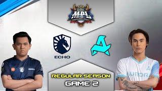 AURORA vs TEAM LIQUID PH GAME 2  MPL PH S14 REGULAR SEASON