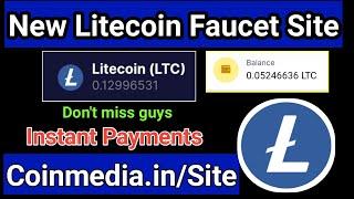 New Litecoin Faucet Site  Acefaucet  Earn 5000000 ltc Satoshi  Big LTC Faucet  Instant Payments