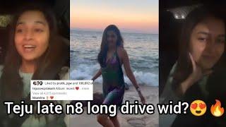 tejasswi prakash beach video got viral thn karan cmnt khi ye baat Teju n8 out masti wid her frnds l